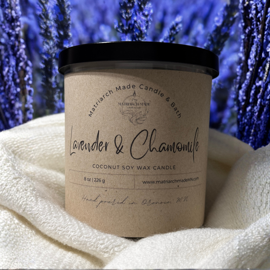 Lavender Chamomile Coconut Soy Candle