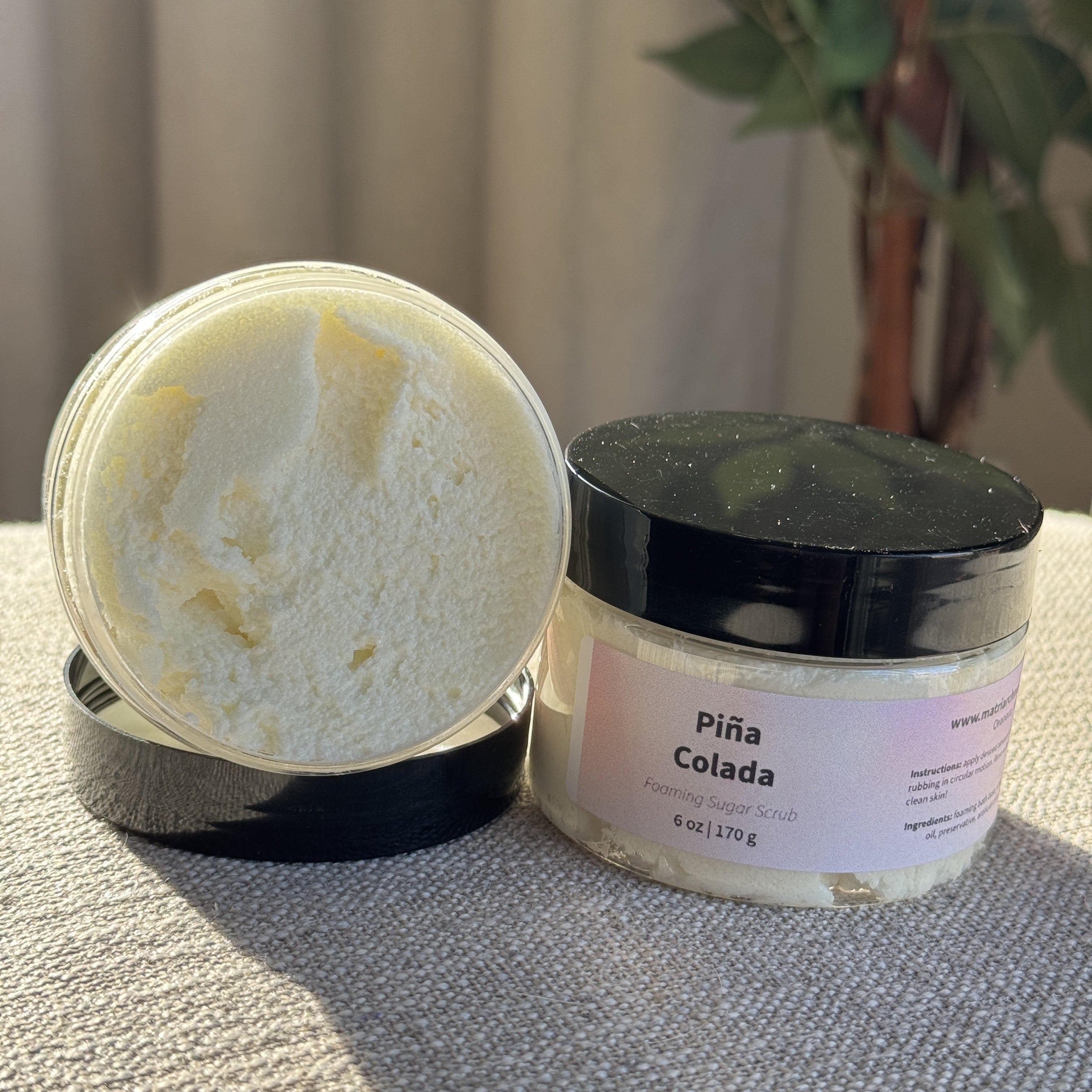 Piña Colada Foaming Sugar Scrub